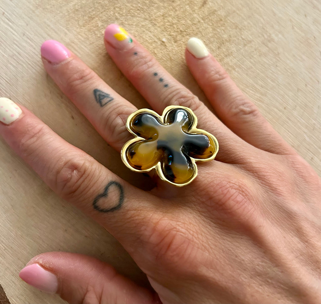 Bague - Tigré flower