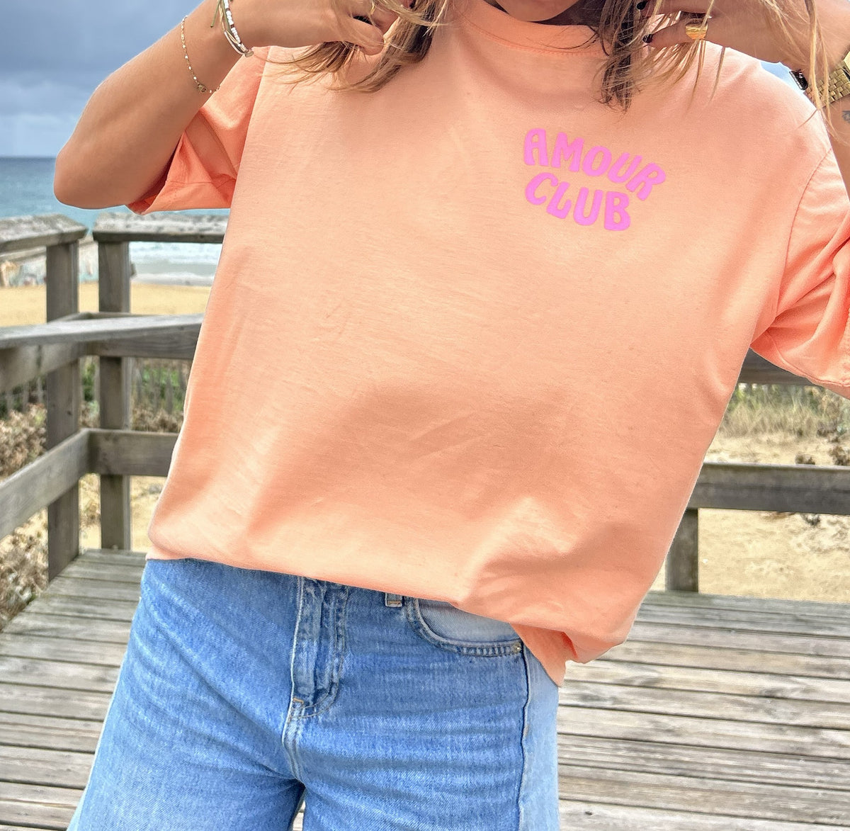 T shirt - APRICOT