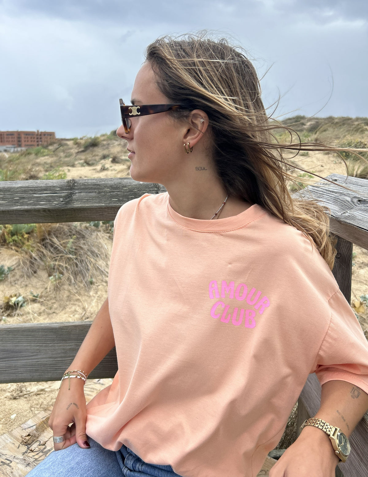 T shirt - APRICOT