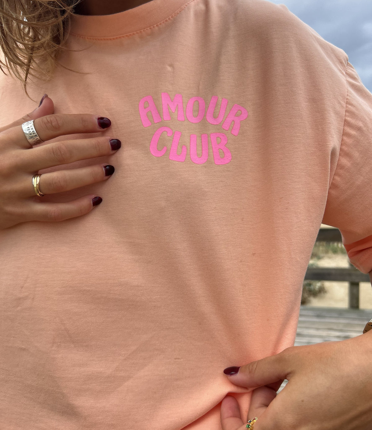 T shirt - APRICOT