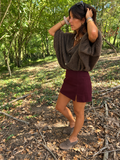 Cardigan - RENAUD chocolat