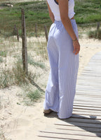 Pantalon rayé - LOBSTER