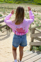 Chemise à rayures - LOVE