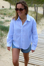 Chemise à rayures - LOVE