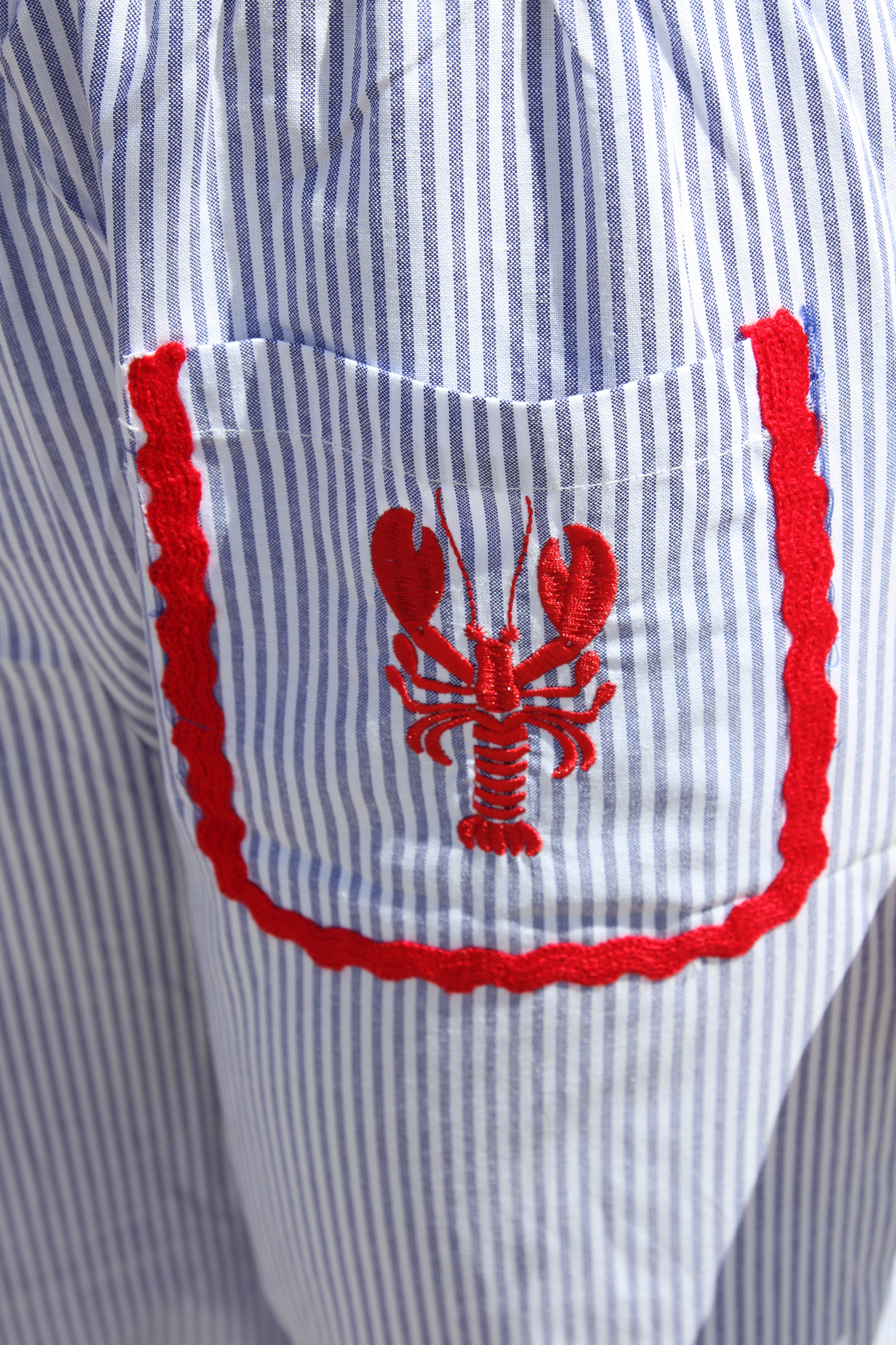 Pantalon rayé - LOBSTER