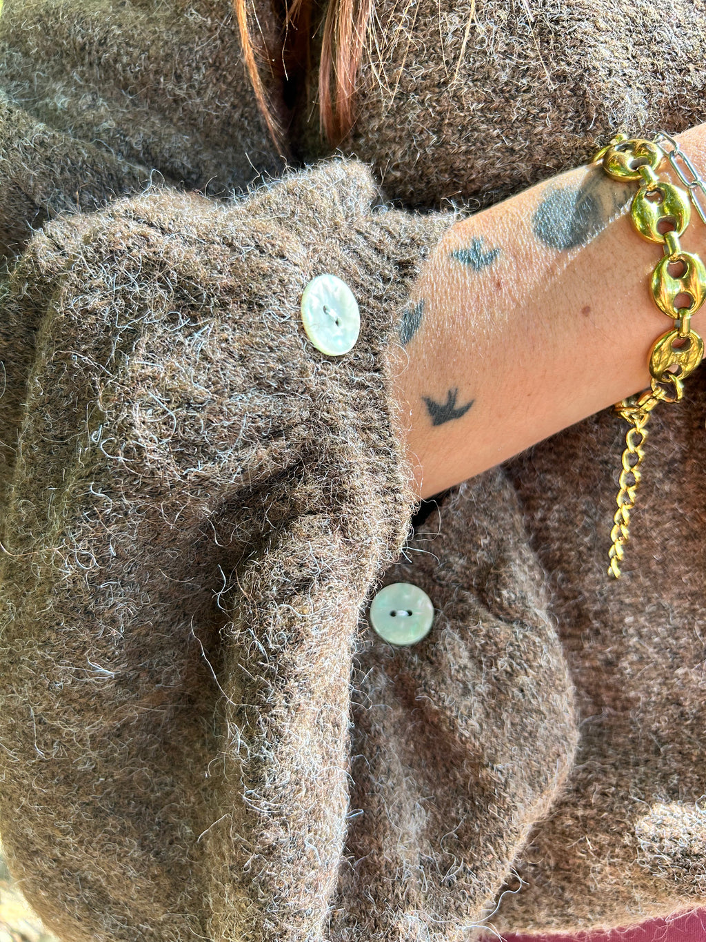 Cardigan - RENAUD taupe