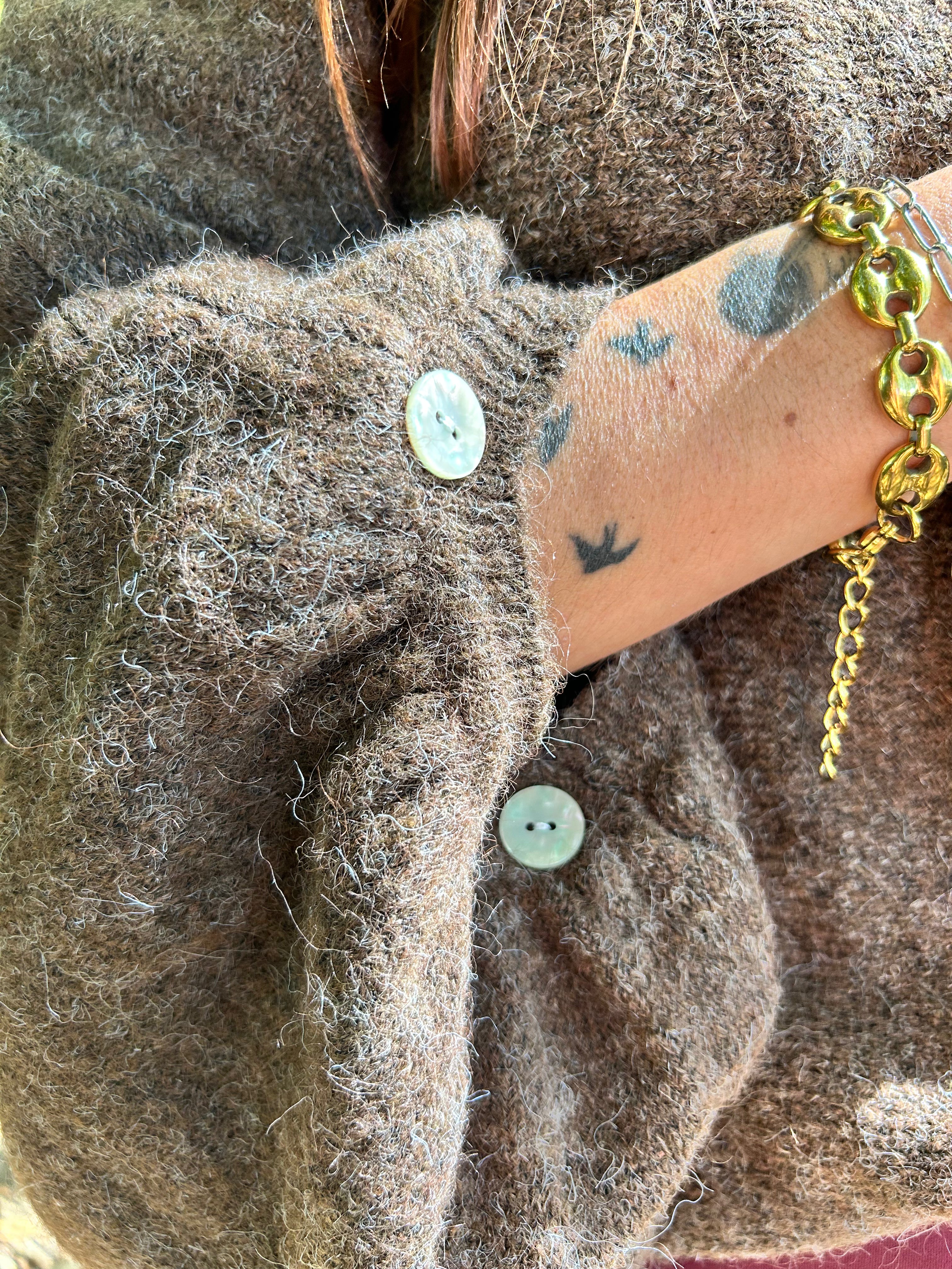 Cardigan - RENAUD taupe